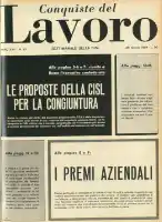 Conquiste del Lavoro del 29/03/1964 N. 13 Anno 17