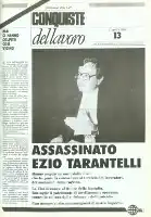 Conquiste del Lavoro del 01/04/1985 N. 13 Anno 38