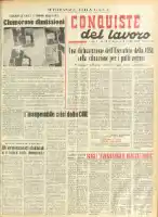 Conquiste del Lavoro del 06/04/1957 N. 14 Anno 10
