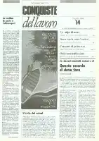 Conquiste del Lavoro del 07/04/1986 N. 14 Anno 39