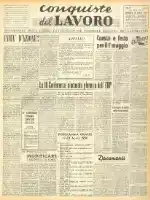 Conquiste del Lavoro del 16/04/1950 N. 15 Anno 3