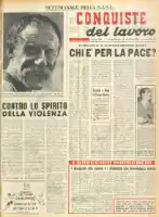 Conquiste del Lavoro del 17/04/1954 N. 15 Anno 7