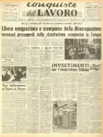 Conquiste del Lavoro del 23/04/1950 N. 16 Anno 3