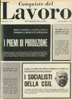 Conquiste del Lavoro del 19/04/1964 N. 16 Anno 17