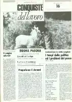 Conquiste del Lavoro del 16/04/1984 N. 16 Anno 37