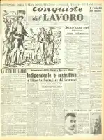 Conquiste del Lavoro del 01/05/1949 N. 17 Anno 2