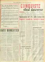 Conquiste del Lavoro del 01/05/1956 N. 17 Anno 9