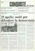 Conquiste del Lavoro del 24/04/1978 N. 17 Anno 31