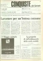 Conquiste del Lavoro del 27/04/1981 N. 17 Anno 34