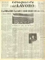 Conquiste del Lavoro del 07/05/1950 N. 18 Anno 3