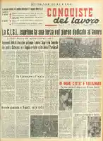 Conquiste del Lavoro del 11/05/1957 N. 18 Anno 10