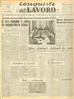 Conquiste del Lavoro del 14/05/1950 N. 19 Anno 3