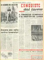 Conquiste del Lavoro del 15/05/1954 N. 19 Anno 7