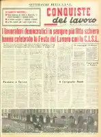 Conquiste del Lavoro del 07/05/1955 N. 19 Anno 8