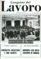 Conquiste del Lavoro del 06/05/1968 N. 19 Anno 21