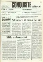 Conquiste del Lavoro del 10/05/1982 N. 19 Anno 35