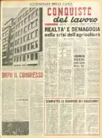 Conquiste del Lavoro del 14/05/1955 N. 20 Anno 8