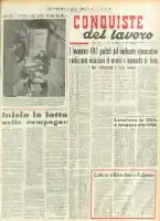 Conquiste del Lavoro del 26/05/1956 N. 20 Anno 9