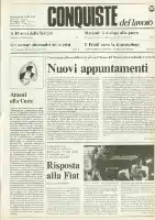 Conquiste del Lavoro del 19/05/1980 N. 20 Anno 33