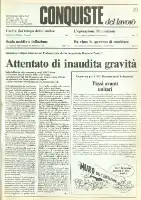 Conquiste del Lavoro del 18/05/1981 N. 20 Anno 34