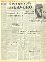 Conquiste del Lavoro del 29/05/1949 N. 21 Anno 2