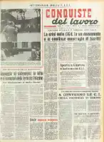Conquiste del Lavoro del 01/06/1957 N. 21 Anno 10
