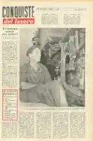 Conquiste del Lavoro del 22/05/1960 N. 21 Anno 13