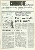Conquiste del Lavoro del 24/05/1982 N. 21 Anno 35