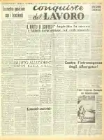 Conquiste del Lavoro del 05/06/1949 N. 22 Anno 2