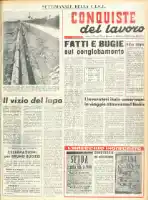 Conquiste del Lavoro del 05/06/1954 N. 22 Anno 7