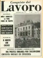 Conquiste del Lavoro del 27/05/1968 N. 22 Anno 21