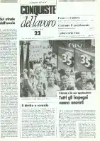 Conquiste del Lavoro del 04/06/1984 N. 23 Anno 37