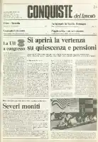 Conquiste del Lavoro del 15/06/1981 N. 24 Anno 34