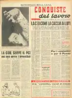 Conquiste del Lavoro del 26/06/1954 N. 25 Anno 7