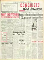 Conquiste del Lavoro del 18/06/1955 N. 25 Anno 8