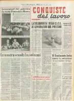 Conquiste del Lavoro del 29/06/1957 N. 25 Anno 10