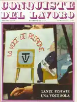Conquiste del Lavoro del 06/06/1971 N. 25-26 Anno 24