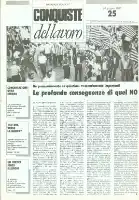 Conquiste del Lavoro del 24/06/1985 N. 25 Anno 38