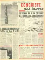 Conquiste del Lavoro del 03/07/1954 N. 26 Anno 7