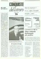 Conquiste del Lavoro del 01/07/1985 N. 26 Anno 38