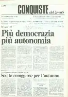 Conquiste del Lavoro del 10/07/1978 N. 28 Anno 31