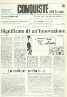 Conquiste del Lavoro del 14/07/1980 N. 28 Anno 33