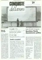 Conquiste del Lavoro del 16/07/1984 N. 29 Anno 37