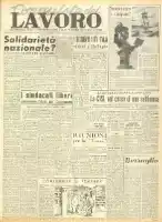 Conquiste del Lavoro del 30/07/1950 N. 30 Anno 3