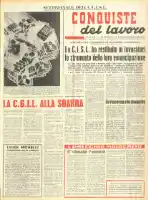 Conquiste del Lavoro del 31/07/1954 N. 30 Anno 7