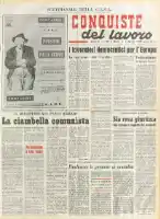 Conquiste del Lavoro del 03/08/1957 N. 30 Anno 10