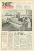 Conquiste del Lavoro del 24/07/1960 N. 30 Anno 13