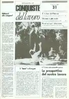 Conquiste del Lavoro del 05/08/1985 N. 31 Anno 38