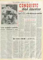 Conquiste del Lavoro del 24/08/1957 N. 32 Anno 10