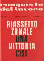 Conquiste del Lavoro del 06/08/1961 N. 32 Anno 14
